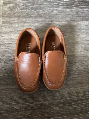 Kenneth Cole Brown Kids Dress Loafers